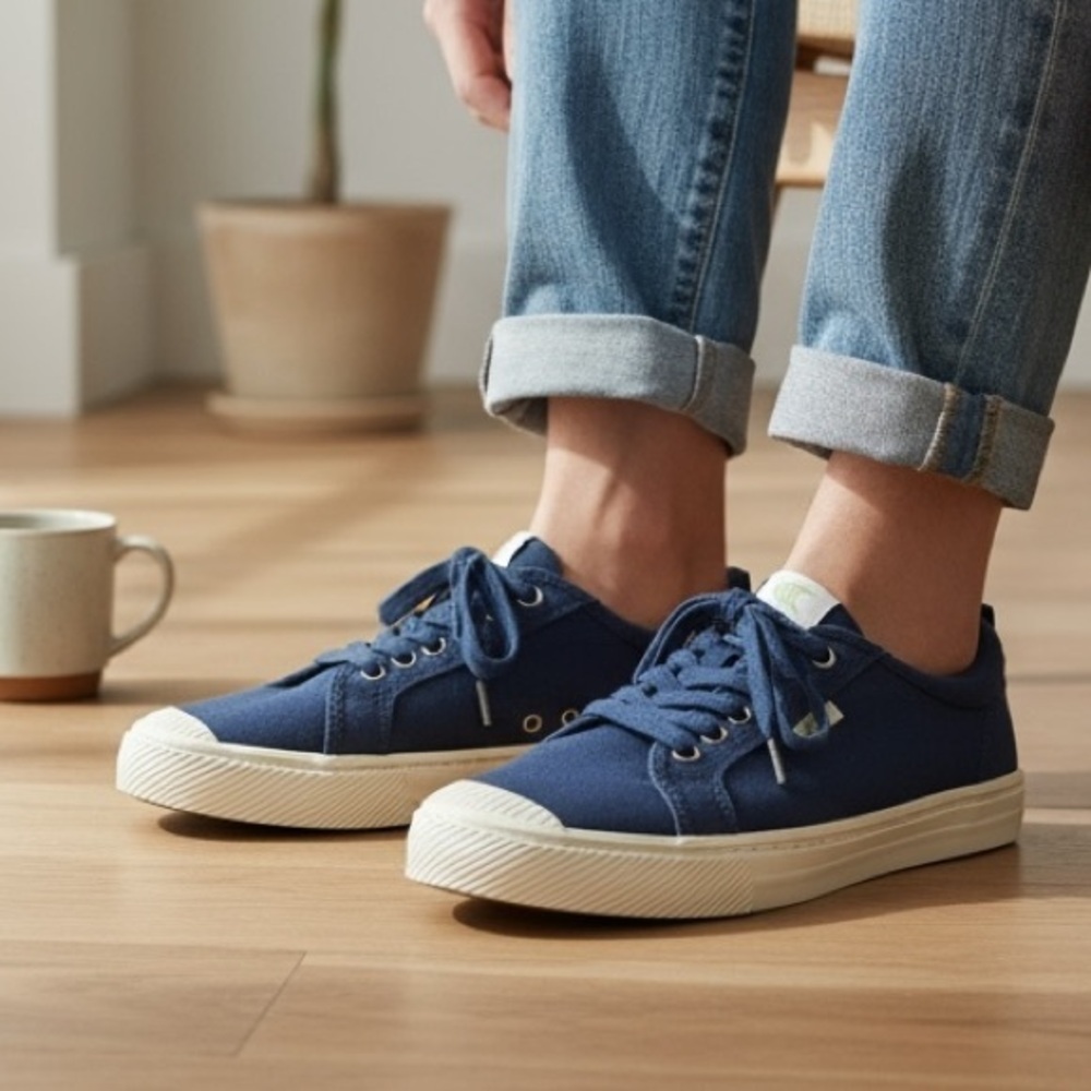 Cariuma OCA Canvas Shadow Blue